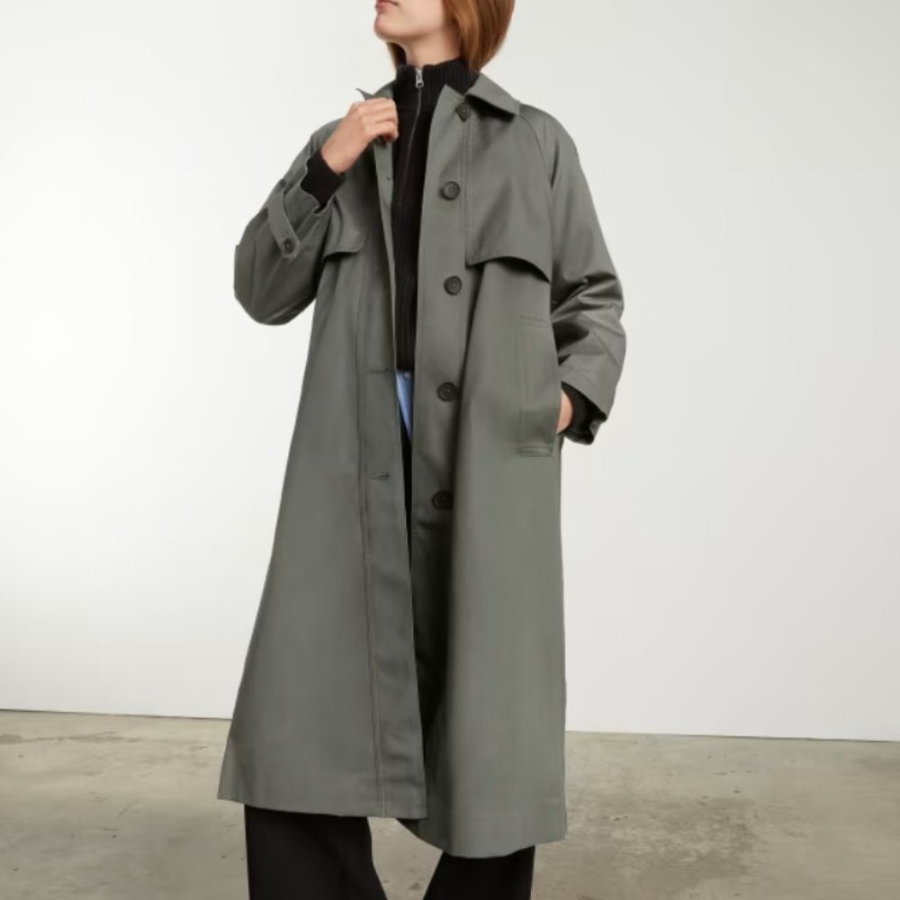 Everlane The Long Mac Coat